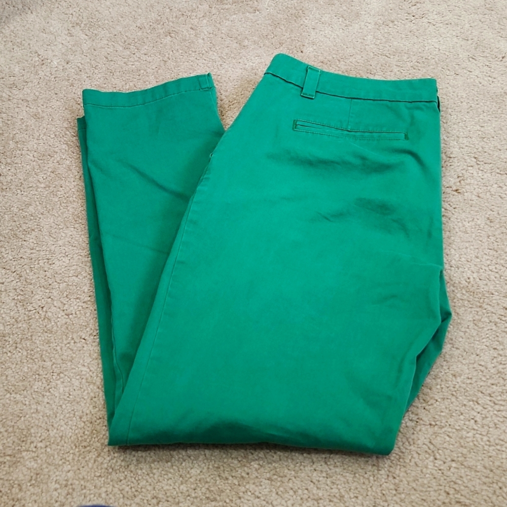 Womens green khakis